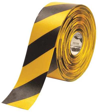 MIGHTY LINE Marking Tape, Roll, 4In W, 100 ft. L 4RYCHV