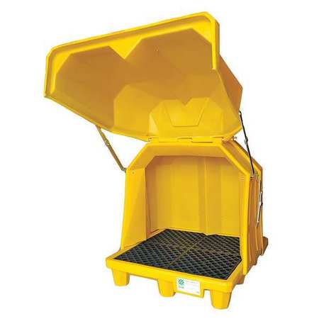 ULTRATECH Coverd Drum Spll Cntnmnt Pallet, 54 in. L 1080