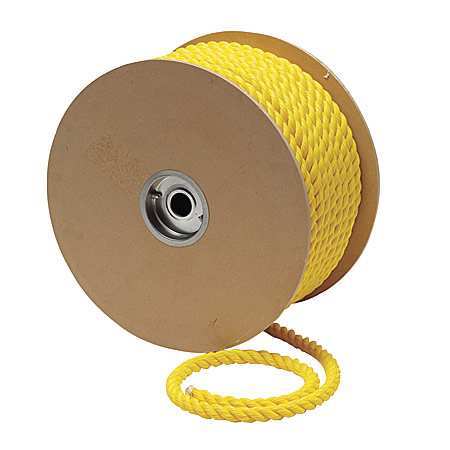 Zoro Select Rope, PPL, Twisted, 5/8 In. dia., 200 ft. L PY582