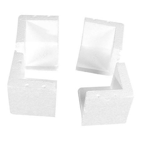 POLAR-TECH Foam Corner Protectors, 3/4" Square, 2-1/4" x 2-1/4" x 2-1/4" 901