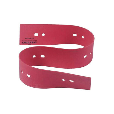 TENNANT Rear Squeegee Blade, 23 1/2 in L, Red 9017830