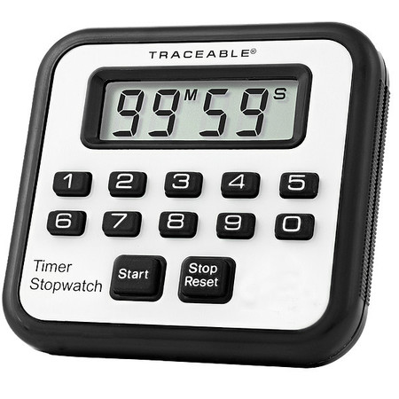 Traceable Alarm Timer/Stopwatch, Accuracy 0.01 Pct 5020