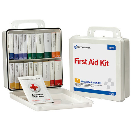 FIRST AID ONLY FirstAidKit w/House, 130pcs, 9 3/8x9 3/8 91330