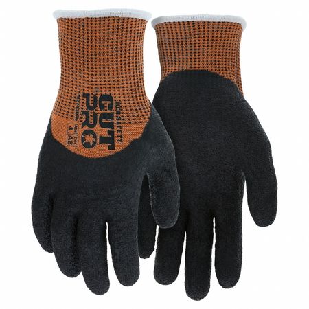 MCR SAFETY Coated Gloves, Finished, Knit, L/9, PR 92743LTL
