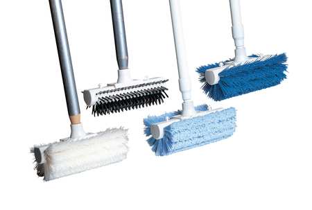 Sure-Surface Scrubber Scrub Brush, Blue, Not Included L Handle 66374