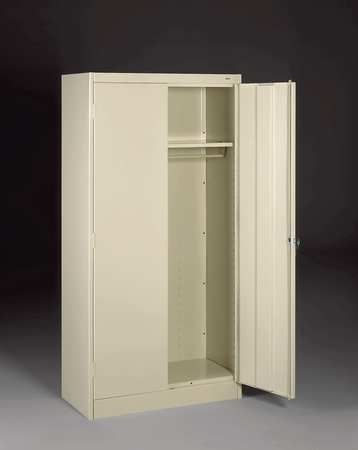 Tennsco 22 ga. Steel Storage Cabinet, 36 in W, 78 in H, Stationary 7818WMGY