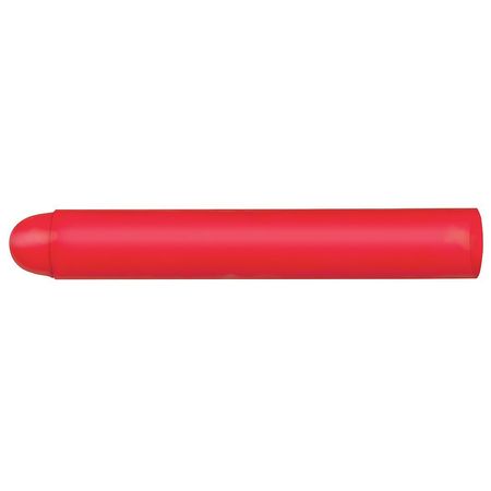 Markal Lumber Crayon, Large Tip, Watermelon Red Color Family, Clay, 12 PK 82337