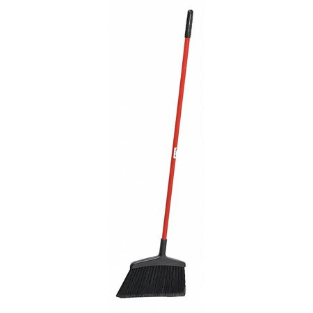 Libman 15 in Sweep Face Angle Broom, Black, 55" L Handle 997