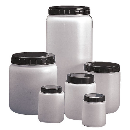 DYNALON HDPE CYLNDRCL JAR W/CAP 120ML, PK10 226415-0120