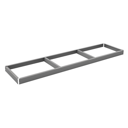 TENNSCO Boltless Shelf, 18"D x 72"W, Steel ZLES-7218 MED GRAY