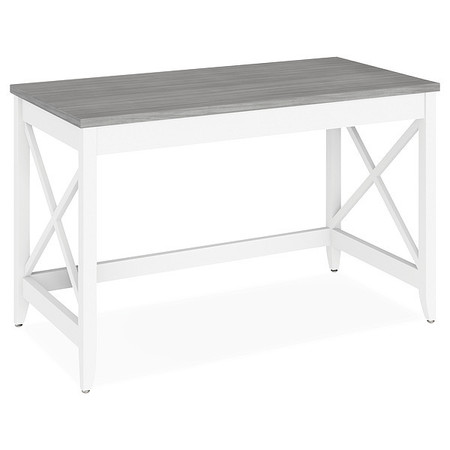 ALERA Writing Desk, 29 1/2 in H, Gray Top ALEWSF4824GY