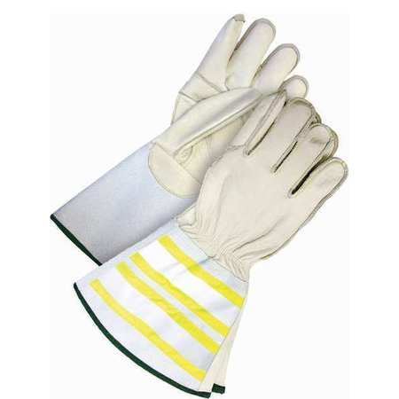 BDG Water Repellent Cowhide Utility Hi-Viz Lined Thinsulate C100, Shrink Wrapped, Size XL 60-9-1280-X-LK
