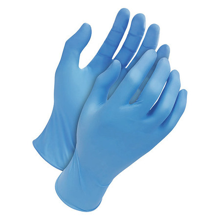 BDG 88-1-7800, Nitrile Disposable Gloves, 3 mil Palm, Nitrile, Powder-Free, M, 100 PK, Blue 88-1-7800-M