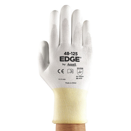 EDGE Knit Liner, 15 ga., White, Sz 6, PR 48-125