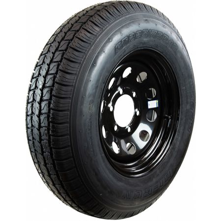 HI-RUN Tires and Wheels, 2,540 lb, ST Trailer ASB1151