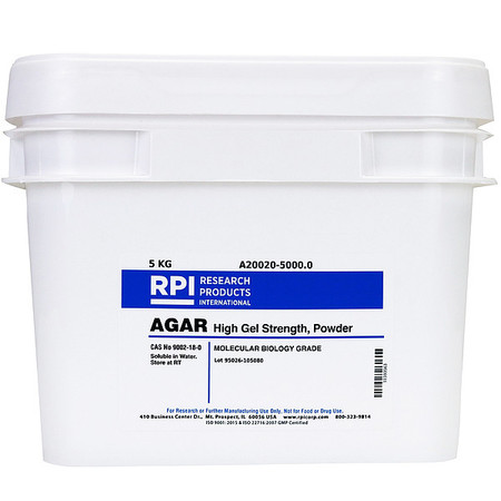 RPI Agar, High Gel Strength, Powder, 5kg A20020-5000.0