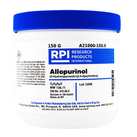 RPI Allopurinol, 150g A21000-150.0