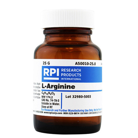 RPI L-Arginine, USP Grade, 25g A50010-25.0