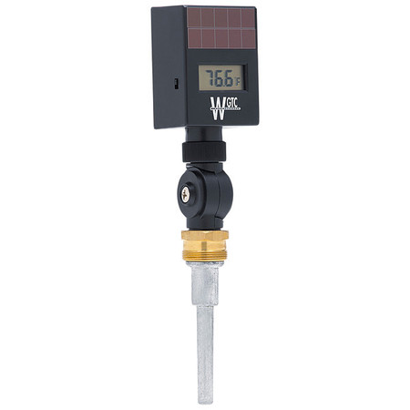 WGTC Thermometer, Solar Light, 3/4" NPT Thread AADLFC