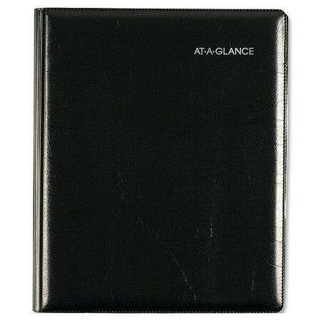 AT-A-GLANCE Planner, 6-7/8 x 8-3/4", Simulated Leather G545-00