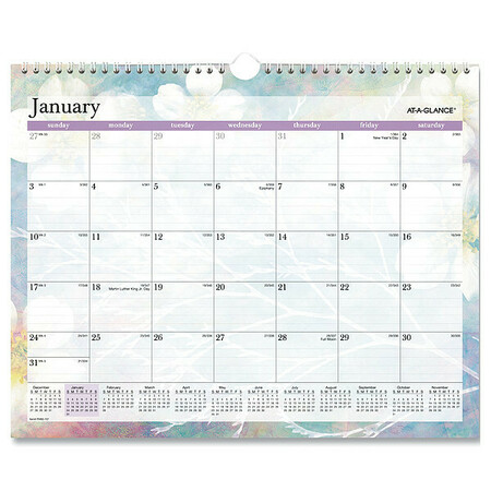 AT-A-GLANCE Dreams Wall Calendar, 2018, 15x12" PM83707