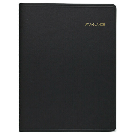 AT-A-GLANCE Appointment Book, Black, 8-1/4 x 10-7/8" 70-957-05