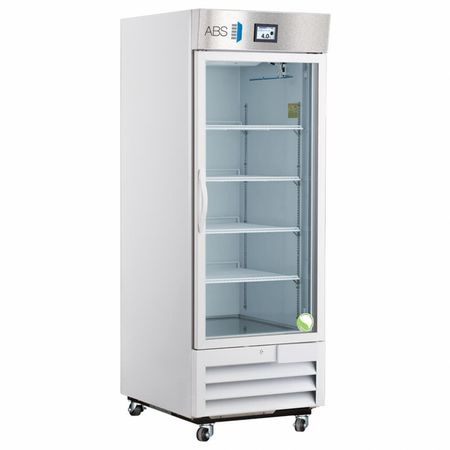 AMERICAN BIOTECH SUPPLY Laboratory Refrigerator, Wht, 78-1/4 in H ABT-HC-LP-26-TS