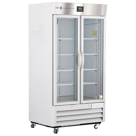 AMERICAN BIOTECH SUPPLY Laboratory Refrigerator, Wht, 81-3/4 in H ABT-HC-LP-36