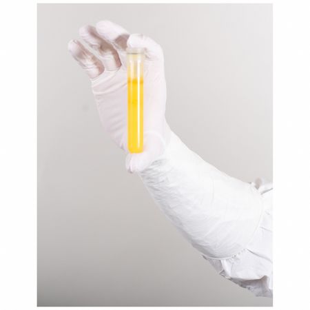 BIOCLEAN BioClean(TM), Nitrile Disposable Gloves, 7.09 mil Palm, Nitrile, Powder-Free, 7 1/2, 200 PK, White BNPS