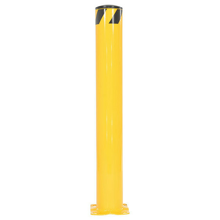 VESTIL Steel Pipe Safety Bollard, 42 x 5-1/2" BOL-42-5.5