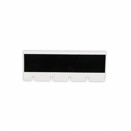 Brady Label Tape Cartridge, White on Black, Labels/Roll: Continuous MC-500-595-BK-WT