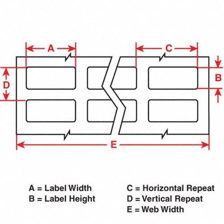 Brady White Polyester Wire Marker, THT-5-422-10 THT-5-422-10