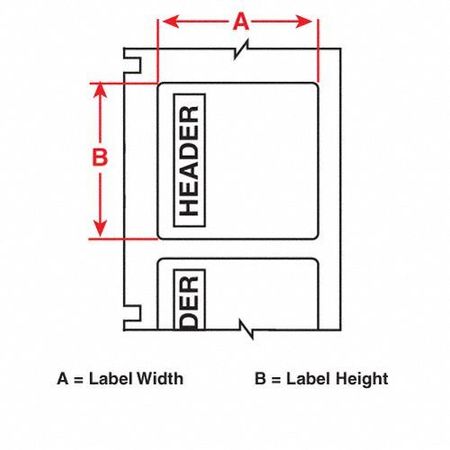Brady Arc Flash Label, Red/Bk/Wht, Polyester, PK2, THTEL-25-483-1-DA THTEL-25-483-1-DA