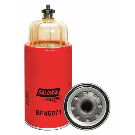BALDWIN FILTERS Fuel Filter, Element Only, 11" H x 11" L BF46071