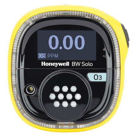 HONEYWELL Single Gas Detector, Black/Yellow, 2-5/8"H BWS1-XL-Y