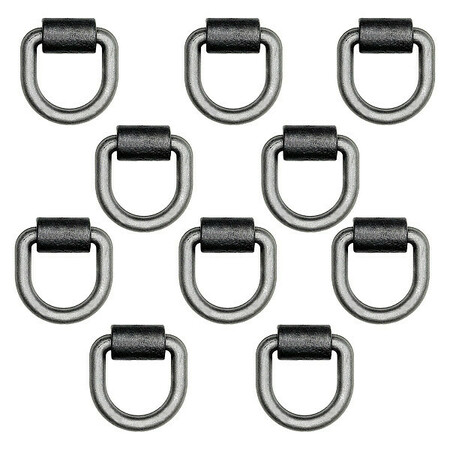 BUYERS PRODUCTS D-Ring, PK 10 B40PKGD10
