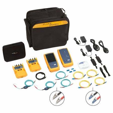 FLUKE NETWORKS Certifiber Pro Quad Olts V2, W/Wifi CFP2-100-Q