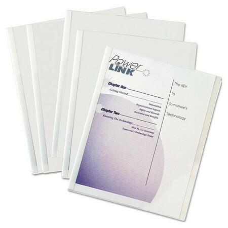 C-LINE PRODUCTS Report Cover 8-1/2 x 11", Clear, PK50 32457