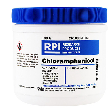 RPI Chloramphenicol, 100g C61000-100.0