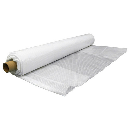 AMERICOVER Reinforced Plastic, 100ft L, 20 ft W, Clear DS10HUV20