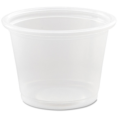 Dart Portion/Medicine Cups, 1 oz., Clear, PK2500 100PC
