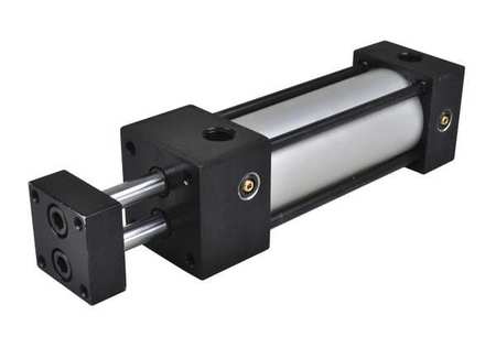 SPEEDAIRE Air Cylinder, 2 in Bore, 6 in Stroke, ISO Double Acting 6ZC55