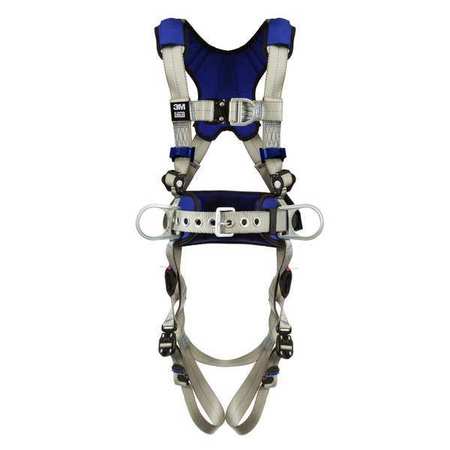 3M DBI-SALA Fall Protection Harness, L, Polyester 1401097