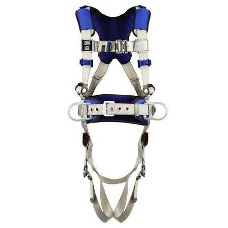 3M DBI-SALA Fall Protection Harness, L, Polyester 1401092