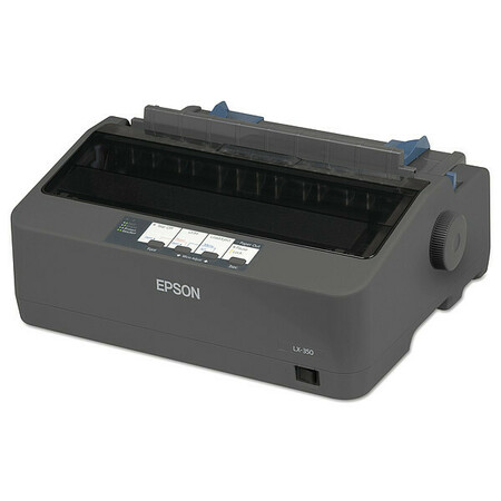 EPSON Dot Matrix Printer, Blk/Wht, 7inHx11inW EPSC11CC24001