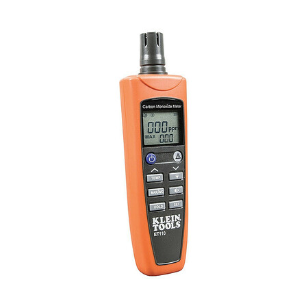 Klein Tools Carbon Monoxide Detector with Carry Pouch and Batteries ET110