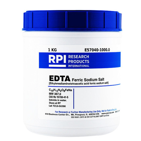 RPI EDTA, 1kg, Powder E57040-1000.0
