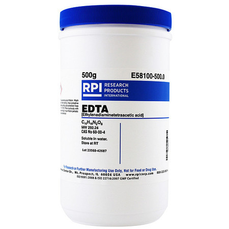 RPI EDTA, 500g, Powder E58100-500.0