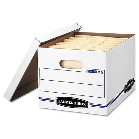 Bankers Box Bankers Box, Standard Storage, White, PK12 0006301