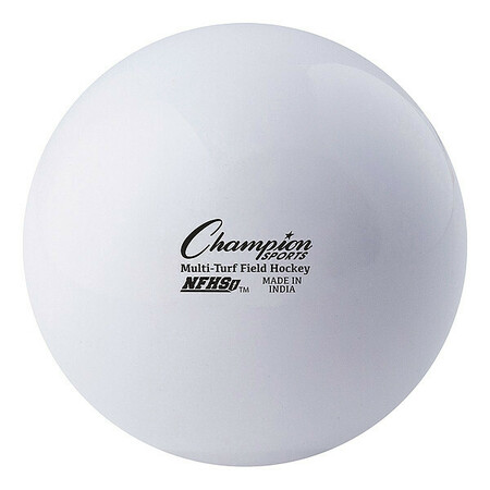 CHAMPION SPORTS Fiekd Hockey Ball, PK 12 fhb1wh